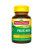 Nature Made Folic Acid 400mcg 葉酸 (250 顆藥錠) Nature Made Folic Acid 400mcg 葉酸 (250 顆藥錠)