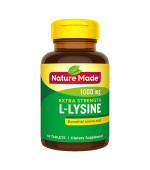 Nature Made L-Lysine 1000mg 離胺酸 (60 顆藥錠) Nature Made L-Lysine 1000mg 離胺酸 (60 顆藥錠)