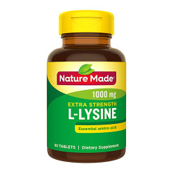 Nature Made L-Lysine 1000mg 離胺酸 (60 顆藥錠) Nature Made L-Lysine 1000mg 離胺酸 (60 顆藥錠)