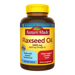 Nature Made Flaxseed Oil 1000mg 亞麻籽油 (100 顆軟膠囊)