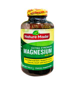 Nature Made Extra Strength Magnesium 400mg 強效 鎂 (180 顆軟膠囊) Nature Made Extra Strength Magnesium 400mg 強效 鎂 (180 顆軟膠囊)