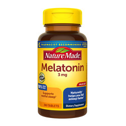 Nature Made Melatonin 3mg 褪黑激素 (240 顆藥錠) Nature Made Melatonin 3mg 褪黑激素 (240 顆藥錠)