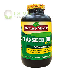 Nature Made Flaxseed Oil 1400mg 亞麻籽油 (300 顆軟膠囊)
