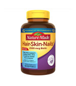 Nature Made Hair, Skin & Nails 頭髮皮膚指甲美容配方 (120 顆軟膠囊)