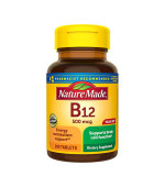 Nature Made Vitamin B12 500mcg 維生素B12 (200 顆藥錠)