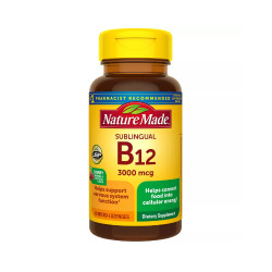Nature Made Vitamin B12 3000mcg 維生素 B-12 櫻桃口味 (40 顆舌下錠) Nature Made Vitamin B12 3000mcg 維生素 B-12 櫻桃口味 (40 顆舌下錠)
