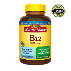 Nature Made Vitamin B12 1000mcg 維生素B12 (400 顆軟膠囊) Nature Made Vitamin B12 1000mcg 維生素B12 (400 顆軟膠囊)