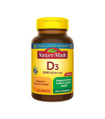 Nature Made Vitamin D3 2000IU 維生素D3 (220 顆藥錠)