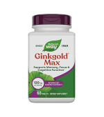 Nature's Way Ginkgold Max 120mg 高效銀杏精華 (60 顆 藥錠)