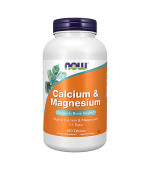 NOW Foods Calcium & Magnesium 高規高鈣鎂黃金比例錠 (2:1 骨骼健康配方) (250 顆 素食錠) NOW Foods Calcium & Magnesium 高規高鈣鎂黃金比例錠 (2:1 骨骼健康配方) (250 顆 素食錠)