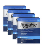 [保存期限到2028年11月] Rogaine Men's 5% Minoxidil 落建 米諾地爾 男性專用 生髮水 (4盒 12瓶 x 60ml - 共 12個月份量)