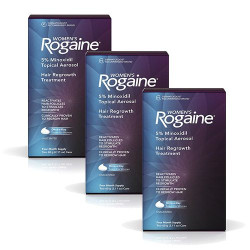 Rogaine Women's 5% Minoxidil Foam 落建 米諾地爾 女性專用 生髮慕斯 (6瓶 x 60g - 共 12個月份量)