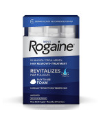 Rogaine Men's 5% Minoxidil Foam 落建 米諾地爾 男性專用 生髮慕斯 (3瓶 x 60g - 共 3個月份量) Rogaine Men's 5% Minoxidil Foam 落建 米諾地爾 男性專用 生髮慕斯 (3瓶 x 60g - 共 3個月份量)