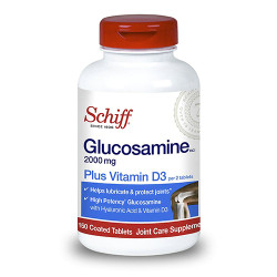 Schiff Glucosamine 2000mg 固立 葡萄糖胺 含維他命D (150 顆)