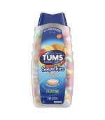 TUMS Extra Strength 750 Smoothies 抗胃酸咀嚼鈣片 綜合水果口味 (250 顆嚼片)