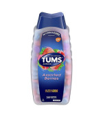 TUMS Ultra Strength 1000 抗胃酸咀嚼鈣片 各式莓果口味  (265 顆嚼片)