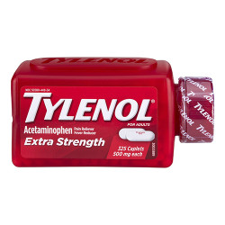Tylenol Extra Strength 500mg 泰諾特強效止痛藥 (325 顆膜衣錠) Tylenol Extra Strength 500mg 泰諾特強效止痛藥 (325 顆膜衣錠)
