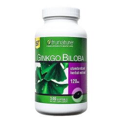 TruNature Ginkgo Biloba 120mg 銀杏葉精華 (340 顆軟膠囊) TruNature Ginkgo Biloba 120mg 銀杏葉精華 (340 顆軟膠囊)
