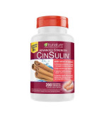 TruNature Advanced Strength CinSulin 1000mg 高強度肉桂精華 (200 顆素食膠囊) TruNature Advanced Strength CinSulin 1000mg 高強度肉桂精華 (200 顆素食膠囊)